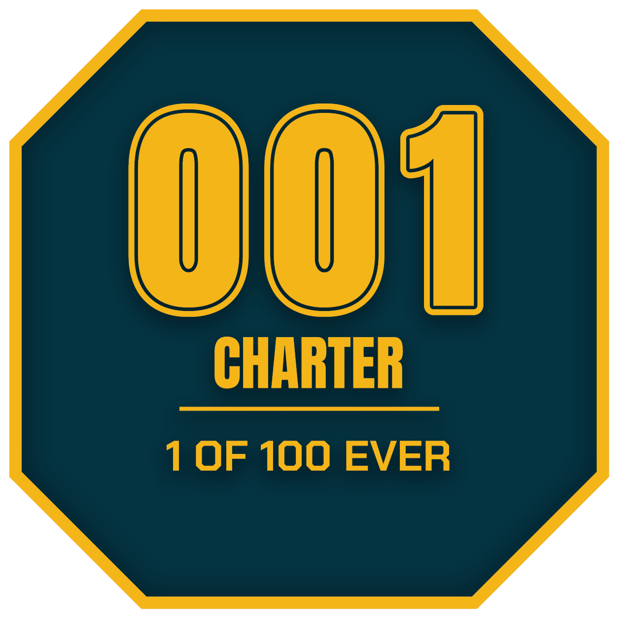 QUSHi Charter Founding Era badge
