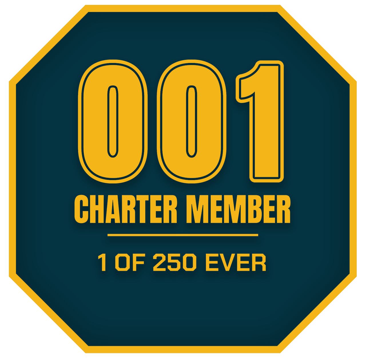 QUSHi Charter Member Founding Era badge